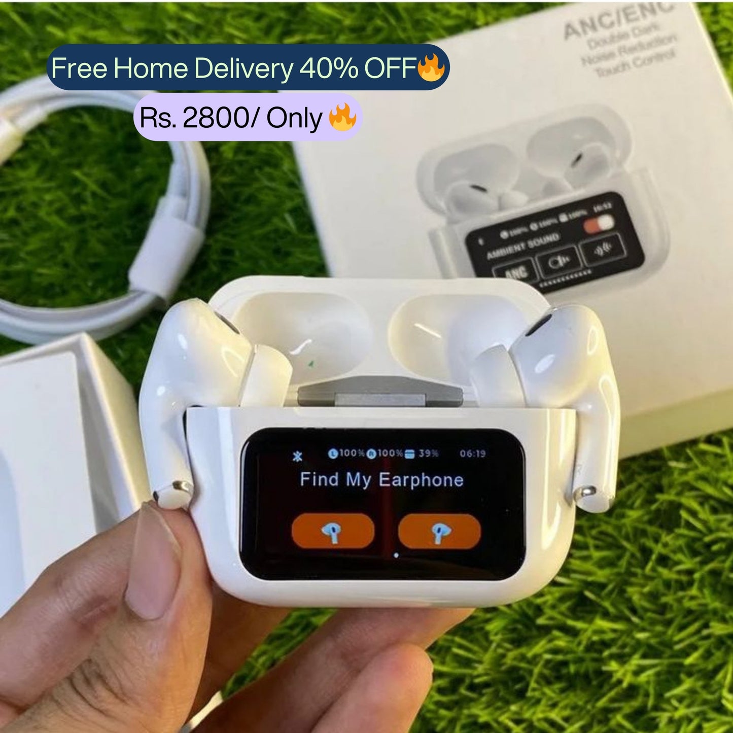 A9 Airpods Pro Soundbeat with Digital Display