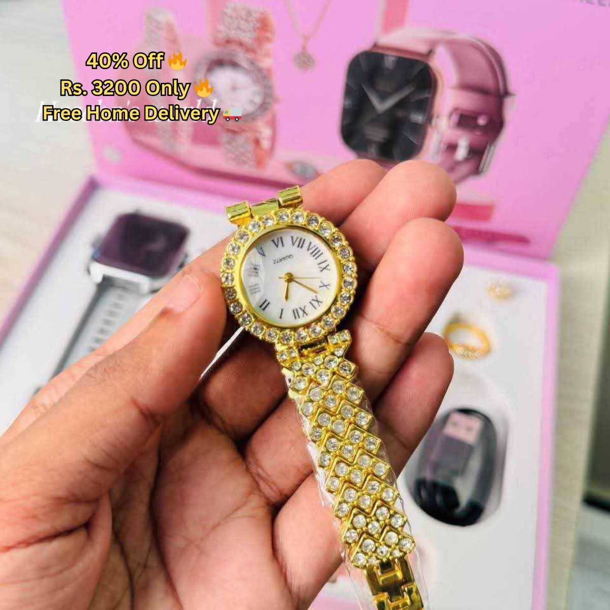 8 in 1 A58 Plus Smartwatch (2.02" Big Display)