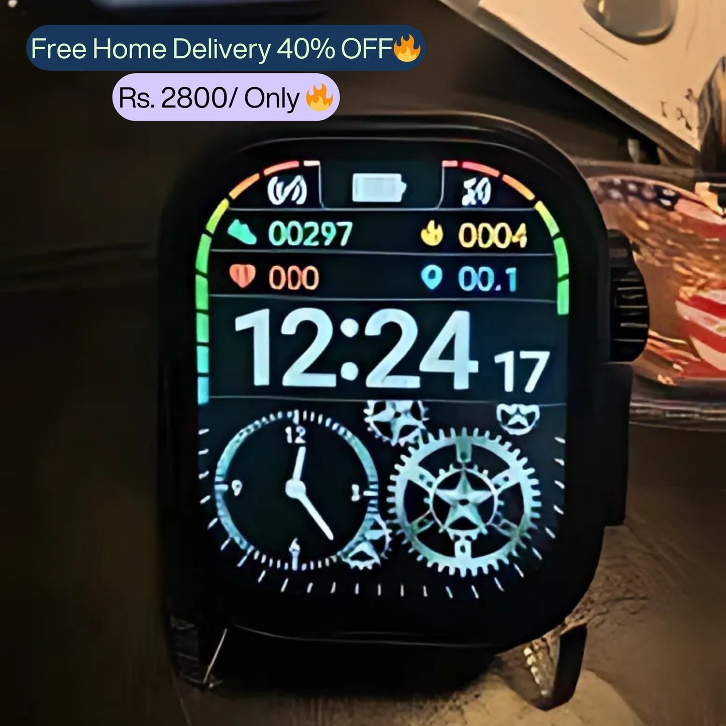 Ultra 3 Infinity Smart Watch T10 2025 Big Display 2.21"